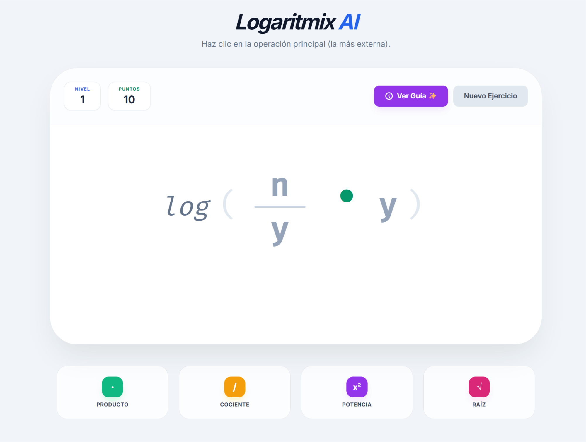 Logaritmos propiedades