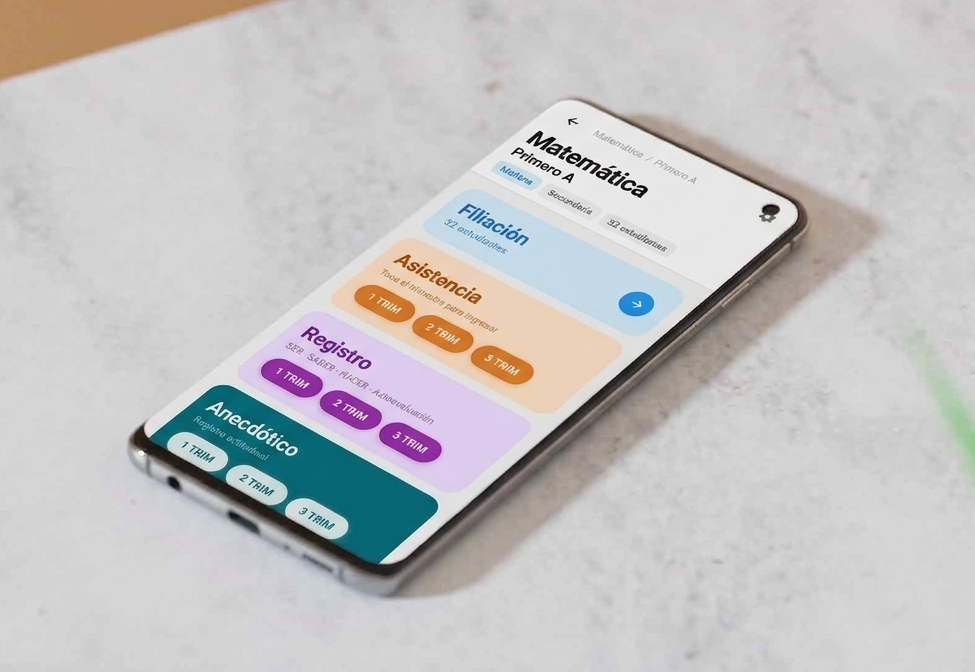 app registro pedagógico