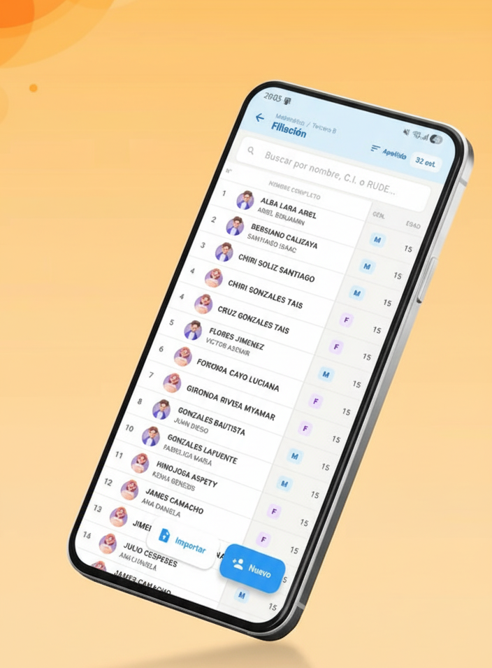 app registro pedagógico