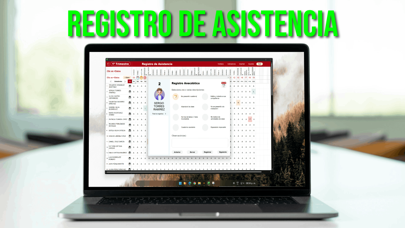 registro pedagogico 2026